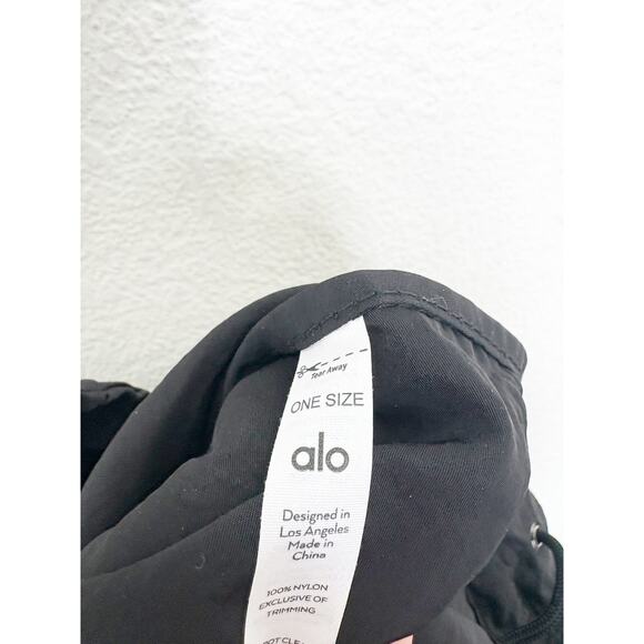 Alo Yoga Utility Tote Bag Black Oversized Gym Bag - Picture 6 of 10